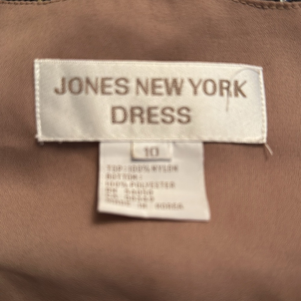 Jones New York Dress Sz 10 - Picture 5 of 7